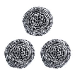 Esponjas limpeza de aço inox brilho 3 peças - Simplo - 1