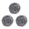 Esponjas limpeza de aço inox brilho 3 peças - Simplo - 1