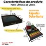 Bandeja Porta Cápsulas de Café Dolce Gusto com Gaveta Pr36 - 4
