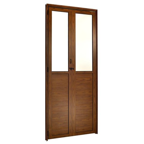 Porta Lambril Camarão Vidro Mini Boreal 210x90 Fortsul Esquadrisul Abertura Direita