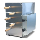 Ver imagem 7 de Churrasqueira Rotativa A Gás GLP 5 Espetos Aço Inox Anodilar