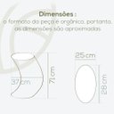 Ver imagem 4 de Mesa Lateral Tronc Doré Biofílica Madeira Maciça