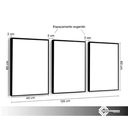 Ver imagem 5 de quadro decorativo frase leao QUADROS E MIMOS - Decoração Para Sala Moderno - Qu