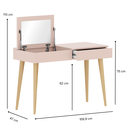 Ver imagem 5 de Escrivaninha Infantil com Espelho e Gaveta Linha Kids Quater