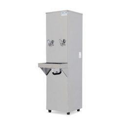 Bebedouro Purificador Industrial Blue Coluna 2 Torneiras Gelada 25l Pic25l220vg-2t Inox 220v - 2