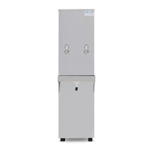 Bebedouro Purificador Industrial Blue Coluna 2 Torneiras Gelada 25l Pic25l220vg-2t Inox 220v