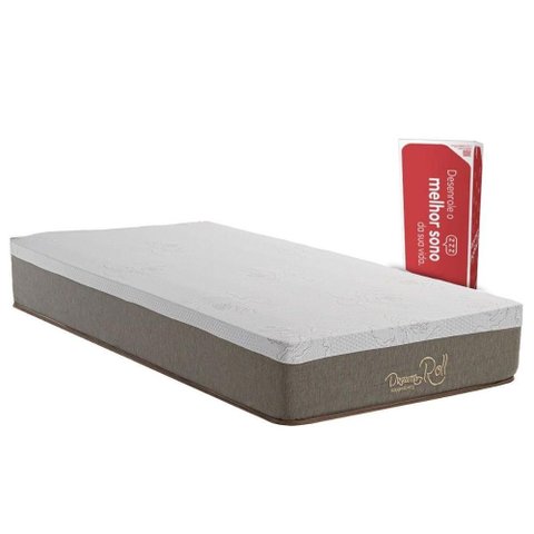 Colchão Solteiro Enrolado a Vácuo Ensacadas Masterpocket Dreams Roll Euro Pillow (88x188x24) -