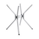 Ver imagem 4 de Conjunto de Mesa Completo com 4 Cadeiras Estofadas Cmc1026cr Kappesberg Crome