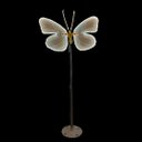 Ver imagem 7 de Borboleta Iluminada Led com Movimento na Asa 40x30cm para Jardim e Decoração Natalina Bivolt com Has