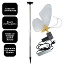 Ver imagem 6 de Borboleta Iluminada Led com Movimento na Asa 40x30cm para Jardim e Decoração Natalina Bivolt com Has