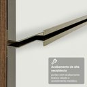 Ver mais imagens de Armário de Cozinha Completa 270 Cm Rustic/branco Veludo Lux Madesa 06 Rustic/branco Veludo