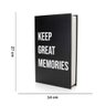 Caixa Livro "Keep Great Memories" Preto 27X17X5Cm - 3