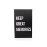 Caixa Livro "Keep Great Memories" Preto 27X17X5Cm - 4