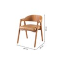 Ver imagem 4 de Kit 6 Cadeiras para Sala de Jantar Luna Yescasa