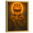 Ver imagem 6 de Quadro Decorativo Piloto Número 1 Neon Laranja