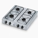 Ver imagem 1 de Fogão 4 Bocas Junior Mesa Inox com Trempes Esmaltadas e Queimador Rápido 1700W Clarice
