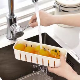 Cesto Organizador com Tampa para Geladeira - Compacto e Funcional - 3