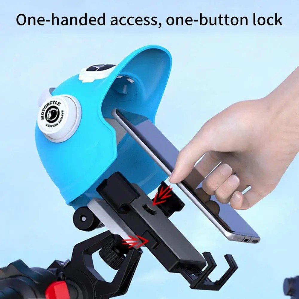 Suporte Capacetinho de Celular para Moto ou Bicicleta It-blue Le-106 - 9