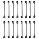 Ver imagem 1 de Barra de Apoio 60cm Inox Kit 18 Unidades Idoso Criança Gestante Deficiente Suporte Banheiro Box Segu