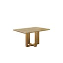 Ver imagem 1 de Mesa de Jantar Madeira Maciça 1,20x0,80m - Lisy - Móveis Mundial