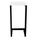 Ver imagem 3 de Kit 02 Banqueta Alta Pub Industrial Base em Ferro Preto Corino Branco - Ruotolo Decor