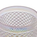 Ver imagem 2 de Kit com 6 Taça de Água de Vidro Bico de Jaca Rainbow Metalizado 300ml | Wolff