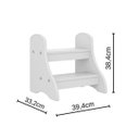 Ver imagem 3 de Escadinha Infantil 38,4x39,4x33,2cm 2 Degraus Montessori Movelbras