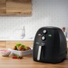 Fritadeira Air Fryer Midea sem Óleo 5,3 Litros 3d Rapidair F Preto 220v - 3