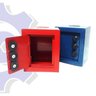 Kit 12X Mini Cofre Com Segredo Notas Moedas Cores Sortidas - 2