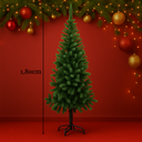 Ver imagem 2 de Árvore de Natal Melbourne 1,80m 600 Galhos Base Ferro Premium Pinheiro Natural Luxo e Montagem Fácil