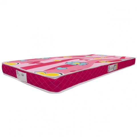 Colchão Infantil Solteiro Espuma D2312X178X188 Hellen Colchões Rosa
