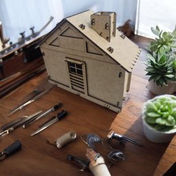 Cofrinho Cofre Guardar Dinheiro Woodbox Japones Banco Casa N - 4