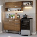 Ver imagem 1 de Armário de Cozinha Compacta 165cm Rustic Emilly Madesa 07