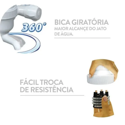 Torneira Elétrica Bica Baixa 4400w 220v Cromado Sintex - 7