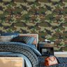 Papel de Parede Camuflagem Exército N4929 - 1