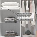 Ver imagem 7 de Guarda-roupa Casal Stella 8 Portas 4 Gavetas 100% Mdf Branco - Acp Móveis