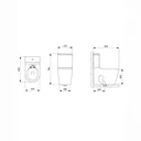 Ver imagem 7 de Bacia P/caixa Dual Insp/ Rimelss Round Br