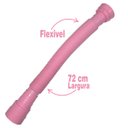Ver imagem 2 de Kit Lavabo Rosa Conjunto de Banheiro 2 Peças Torneira Sifão