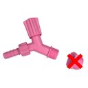 Ver imagem 5 de Kit Lavabo Rosa Conjunto de Banheiro 2 Peças Torneira Sifão