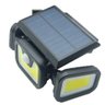 Luminária Solar 103 LEDs 3 Cabeças Parede Sensor Movimento Ajustavel Giratoria - 1