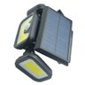 Luminária Solar 103 LEDs 3 Cabeças Parede Sensor Movimento Ajustavel Giratoria - 7