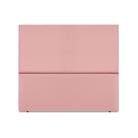 Cabeceira Estofada Casal Luna 140cm Suede Rosa