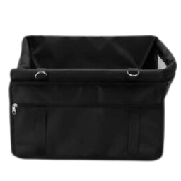 Assento Cadeirinha Carro Cachorro Cães Gatos - Viagem Tranquila para Você e Seu Pet (preto) - 2