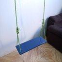 Ver imagem 4 de Balanço Gangorra Infantil Madeira 50x20 Azul até 100kg