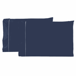 Kit Roupa de Cama King 3 Peças 400 Fios Toque Suave Cor:azul - 3