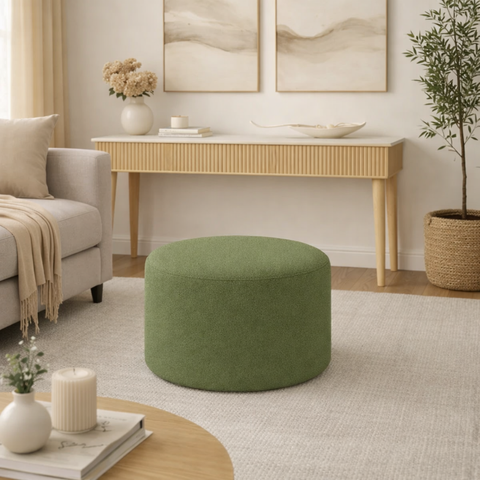 Puff Austin Novo:boucle Verde