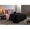 Ver imagem 2 de Kit Cobre Leito Dupla Face Paris 08 Peças Casal Queen Cores