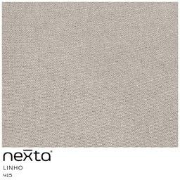 Sofá Curvo Montserrat 180cm 3 Lugares Linho Marrom Acinzentado - Nexta Casa - 4