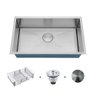 Kit Cuba Gourmet com Acessórios Solo 70x40 e Válvula e Escorredor e Tampa Decorativa Arell - 1