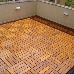 Kit Deck de Madeira 30x30cm com 25 Placas Modulares Madersilva  - 4